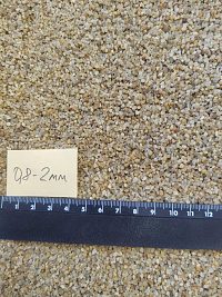 Кварцевый песок для площадок фр. 0,8 - 2 мм.  купить в Сургуте фото Камень Клуб