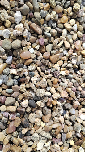 Kamenclub.ru: Галька окат (серо-желтая) фр.5-10 мм. купить  в Сургуте галька речная рыжий, желтый, рыжий, серо-желтый речная окатанная галька декоративная 5000 руб/т   фото КАМЕНЬ КЛУБ