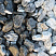 Kamenclub.ru: Щебень галтованный черный (мрамор) фр. 50-100 мм.  купить в Сургуте мрамор черный с белыми прожилками щебень ландшафтный мраморный 15000 руб/т   фото КАМЕНЬ КЛУБ