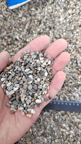 фото Галька черноморская фр. 3-5 мм. купить в Сургуте  в интернет-портале КАМЕНЬ КЛУБ
