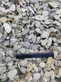 Галька черноморская фр. 20-40 мм.  купить в Сургуте фото Камень Клуб