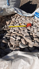 Галька каспийская фр. 40-70 мм.  купить в Сургуте фото Камень Клуб