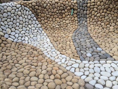 Kamenclub.ru: Песчаник ядра, фр. 100-300 мм  купить в Сургуте песчаник бежевый серый рыжий речная галька 5 000 руб/т   фото КАМЕНЬ КЛУБ