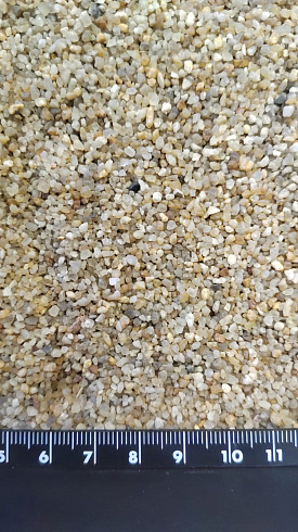 Кварцевый песок для пескоструйных работ фр. 0,8-1,6 мм.  купить в Сургуте фото Камень Клуб