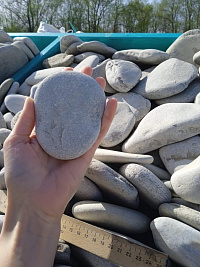 Галька черноморская фр. 100-150 мм.  купить в Сургуте фото Камень Клуб