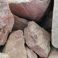 Яшма красная  (фр. 70-100 мм) фото Камень Клуб  купить в Сургуте