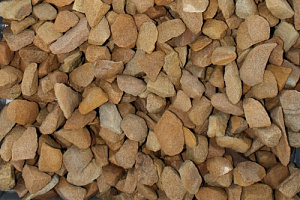 Kamenclub.ru: Щебень крошка желтый (песчаник) фр. 20-40 мм.  купить в Сургуте песчаник бежевый рыжий каменная крошка песчаника 9500 руб/т   фото КАМЕНЬ КЛУБ