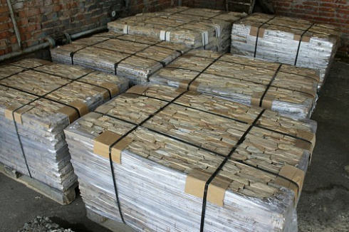 Kamenclub.ru: Песчаник (лапша) art PSG-3-01  купить в Сургуте    2300 руб/кв.м   фото КАМЕНЬ КЛУБ