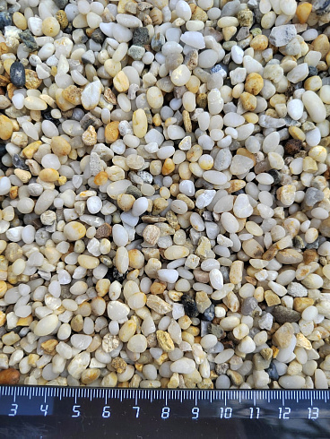фото Галька крымская жемчужная фр. 3-5 мм. купить в Сургуте  в интернет-портале КАМЕНЬ КЛУБ