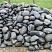 Kamenclub.ru: Темно-серый валунчик фр.100-300 мм.  купить в Сургуте крупный природный камень серый, темно-серый, светло-серый речная галька большого размера окатанная 4500 руб/т   фото КАМЕНЬ КЛУБ