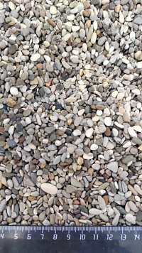 Галька черноморская фр. 3-5 мм.  купить в Сургуте фото Камень Клуб