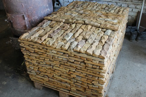 Kamenclub.ru: Песчаник (плитка) art PSG-5-02  купить в Сургуте    2400 руб/кв.м   фото КАМЕНЬ КЛУБ