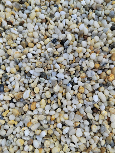 фото Галька крымская жемчужная фр. 3-5 мм. купить в Сургуте  в интернет-портале КАМЕНЬ КЛУБ