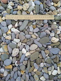 Галька крымская прибрежная фр. 20-40 мм.  купить в Сургуте фото Камень Клуб