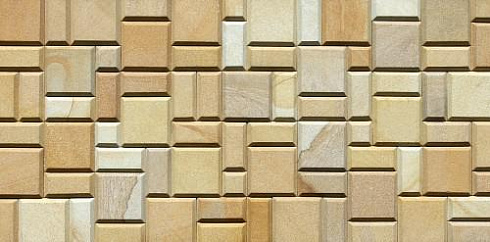 Kamenclub.ru: Песчаник (Римская кладка) art PSG-L-02  купить в Сургуте    3750 руб/кв.м   фото КАМЕНЬ КЛУБ