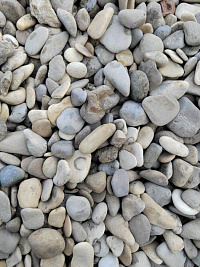 Галька каспийская фр. 10-20 мм.  купить в Сургуте фото Камень Клуб