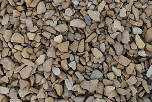 Kamenclub.ru: Щебень крошка желтый (песчаник) фр. 10-20 мм.  купить в Сургуте песчаник бежевый, серый, рыжий декоративный ландшафтный щебень колотый 9500 руб/т   фото КАМЕНЬ КЛУБ