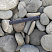 Kamenclub.ru: Галька речная плоская (ассорти) фр. 70-150 мм. купить  в Сургуте галька галечник серый белый темно-серый синий светло-серый плоская природная галька  9000 руб/т   фото КАМЕНЬ КЛУБ