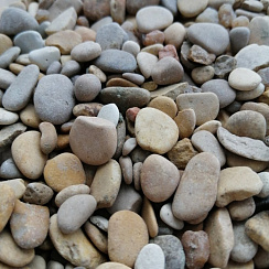 Галька каспийская фр. 3-10 мм.  купить в Сургуте фото Камень Клуб