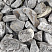 Kamenclub.ru: Щебень галтованный черный (мрамор) фр.40-70 мм.  купить в Сургуте мрамор черный с белыми прожилками, черный, белый щебень галтованный округлый 13500 руб/т   фото КАМЕНЬ КЛУБ