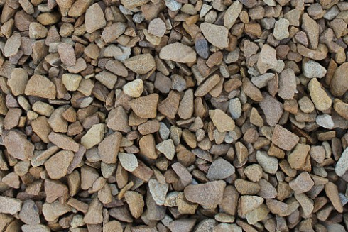 Kamenclub.ru: Щебень крошка желтый (песчаник) фр. 10-20 мм.  купить в Сургуте песчаник бежевый, серый, рыжий декоративный ландшафтный щебень колотый 9500 руб/т   фото КАМЕНЬ КЛУБ