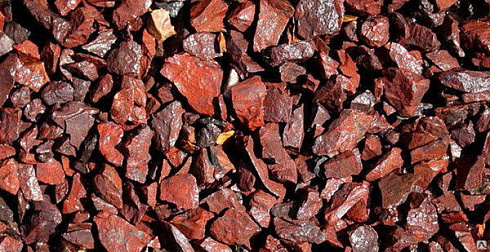 Kamenclub.ru: Щебень крошка красный (ЯШМА) фр. 5-10 мм.  купить в Сургуте крошка каменная яшмы красный, бордовый, темно-красный декоративная крошка ландшафтная каменная яшмоидная 8500 руб/т   фото КАМЕНЬ КЛУБ