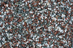 Kamenclub.ru: Мраморная крошка (щебень крошка микс: белый-зеленый-розовый) фр. 5-10 мм  купить в Сургуте мрамор белый, зеленый, розовый, разноцветный, молочный декоративная ландшафтная мраморная крошка 9500 руб/т   фото КАМЕНЬ КЛУБ