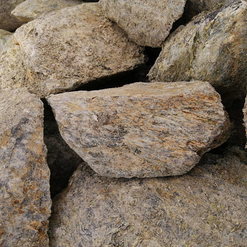 фото Змеевик салатовый  (фр. 70-100 мм)  купить в Сургуте в интернет-портале КАМЕНЬ КЛУБ