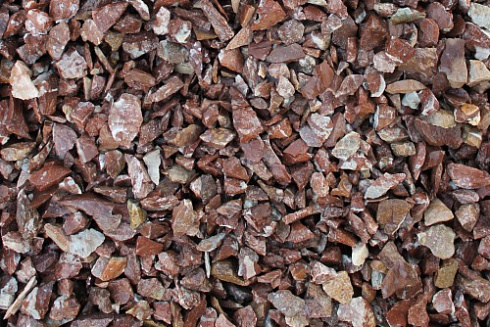 Kamenclub.ru: Мраморная крошка (щебень крошка розовый) фр. 40-70 мм.  купить в Сургуте мрамр розовый, красный мраморный декоративный 11000 руб/т   фото КАМЕНЬ КЛУБ