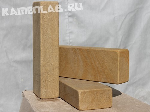 Kamenclub.ru: Бордюр садовый (песчаник) art PSG-B-01  купить в Сургуте    500 руб за 1 мп   фото КАМЕНЬ КЛУБ